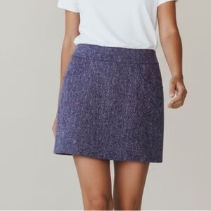 Vintage Compagnie Internationale Express Made in Italy Blue Mini Skirt Size 7/8